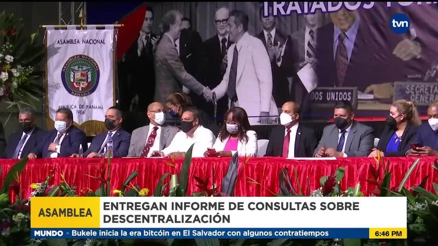 Entregan informe de consultas para cambios a ley de descentralización