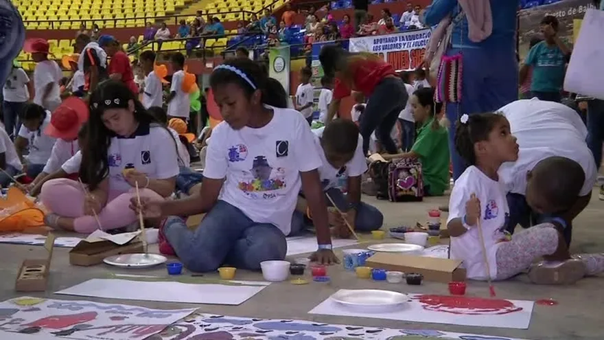 Niños envían mensaje de cuidar la naturaleza