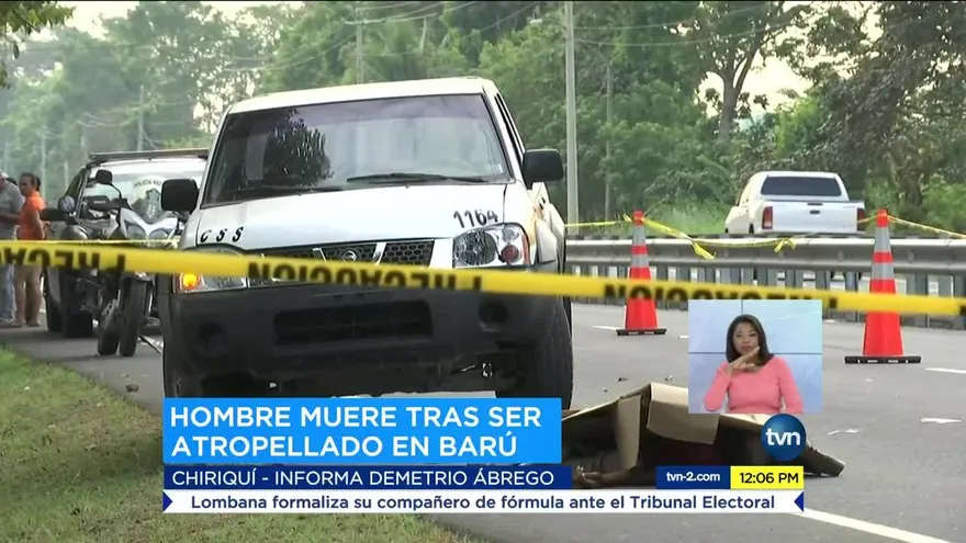 Adulto mayor es atropellado en Chiriquí