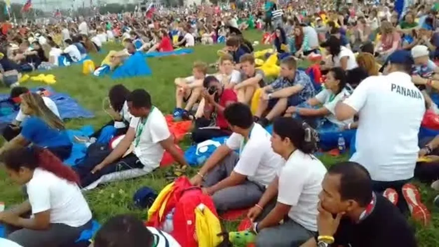 Panameños en misa campal que inaugura la JMJ