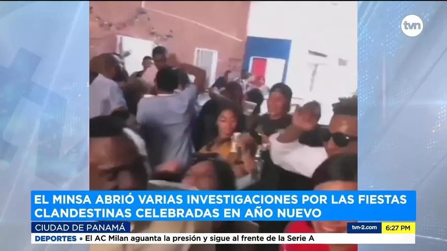 Sanciones para quienes organizaron fiestas clandestinas durante fin de año