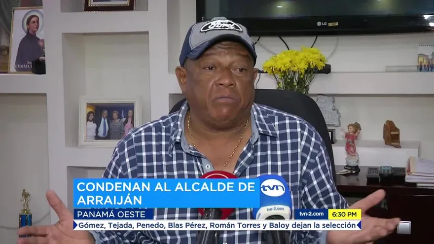 Condenan a alcalde de Arraiján a 7 años de prisión