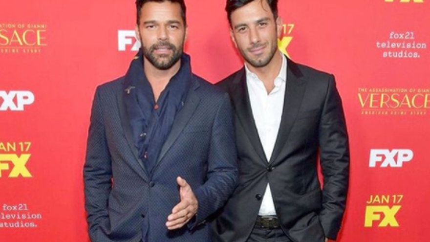 Ricky Martin y su pareja Jwan Yosef