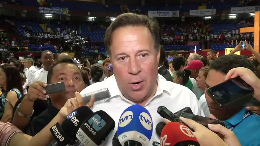 Declaraciones de presidente Varela sobre protesta de taxistas