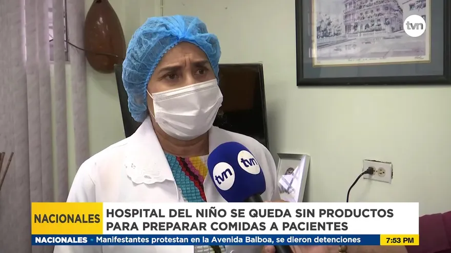 Hospital del Niño se queda sin productos para preparar comida