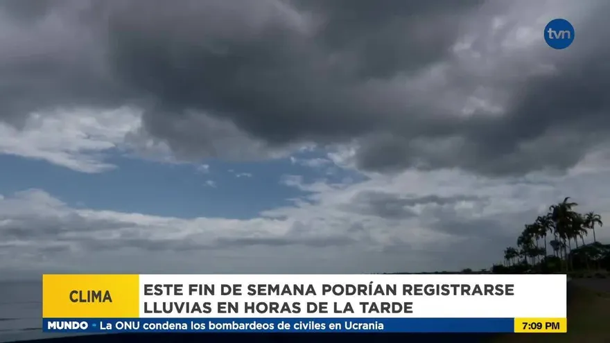 Panamá podría tener días soleados, acompañados de aguaceros