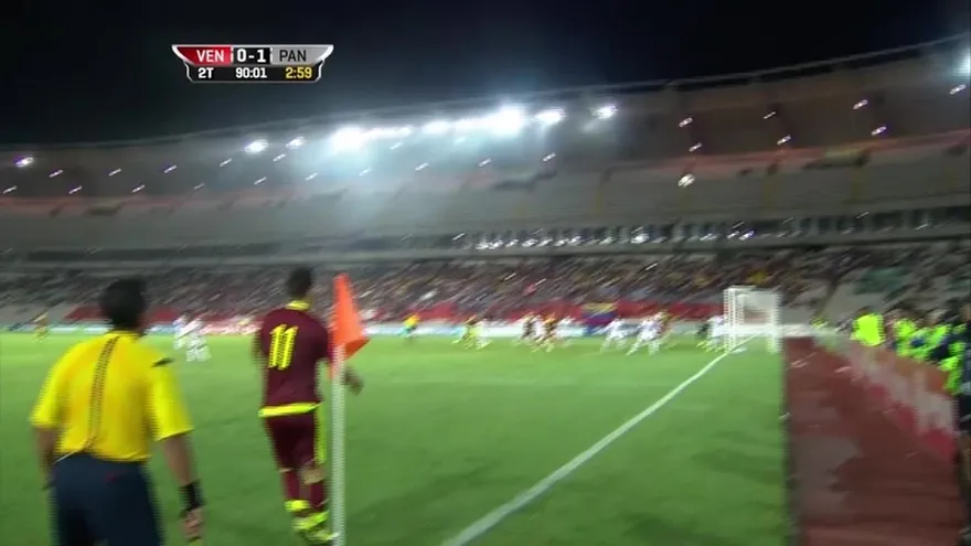 Salomón Rondón en el último minuto le empató a Panamá