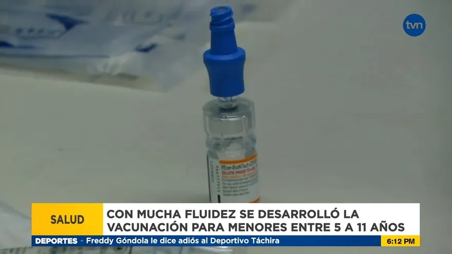 Proceso de vacunación rápida en Herrera
