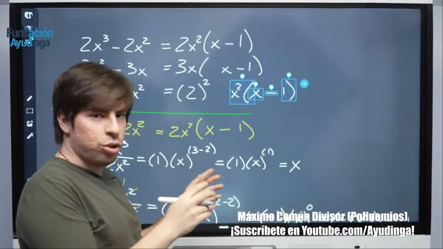 Ayudinga Matemáticas 9° - Máximo Común Divisor de Polinomios - Parte VIII 9 de junio de 2020