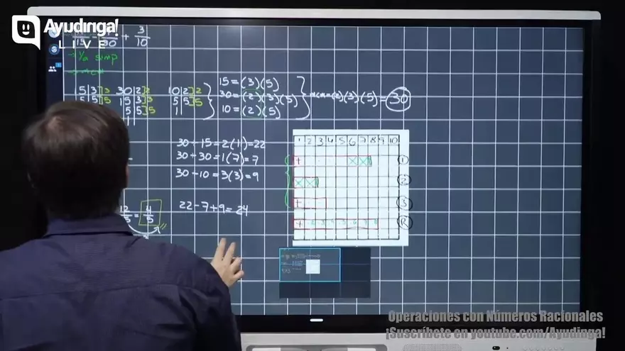 Ayudinga Matemáticas 7° - Operaciones con Números Racionales - Parte V (Adición y Sustracción) 8 de julio de 2020