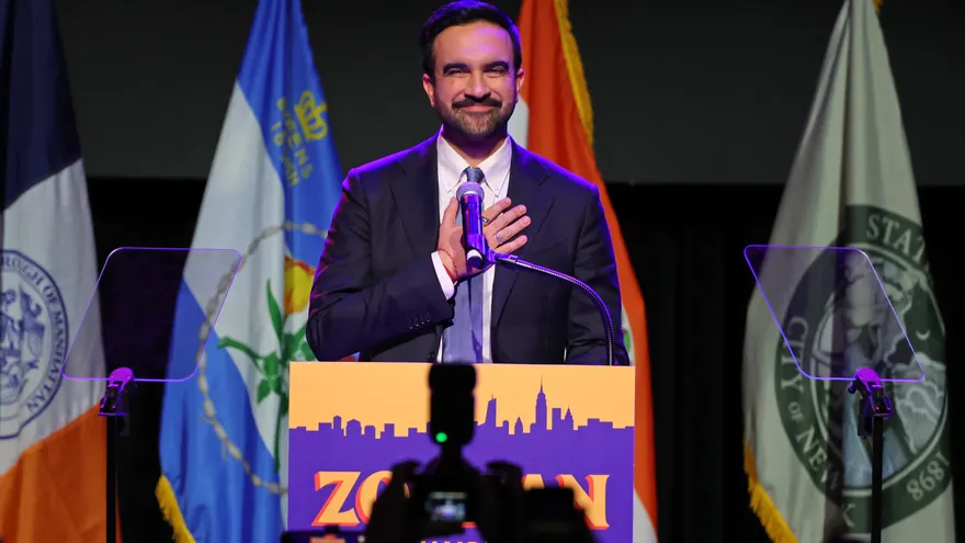 Zohran Mamdani, alcalde electo de la ciudad de Nueva York