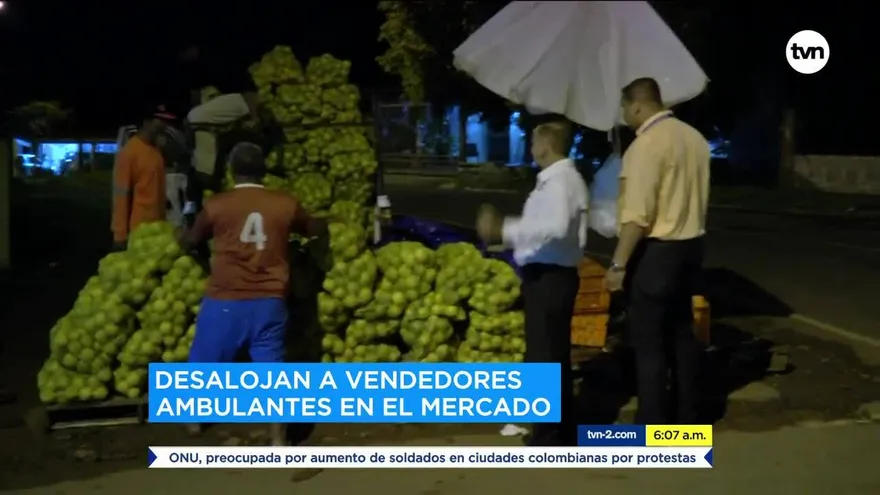 Desalojan a vendedores ambulantes del mercado de La Chorrera