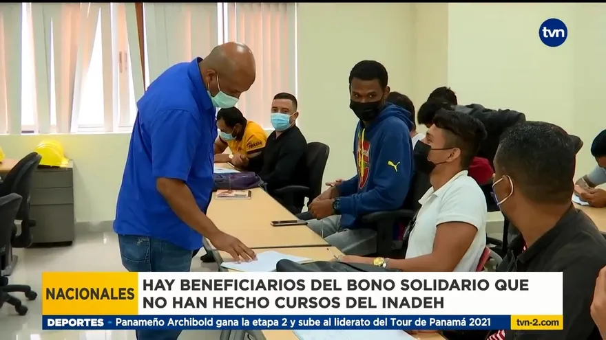 Varios beneficiarios del bono solidario no han hechos los cursos del Inadeh