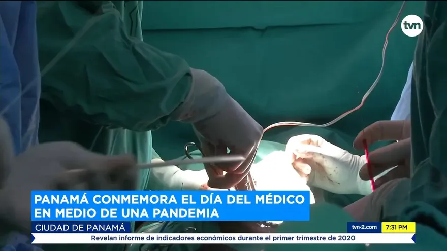 Panamá conmemora el día del médico en medio de una pandemia