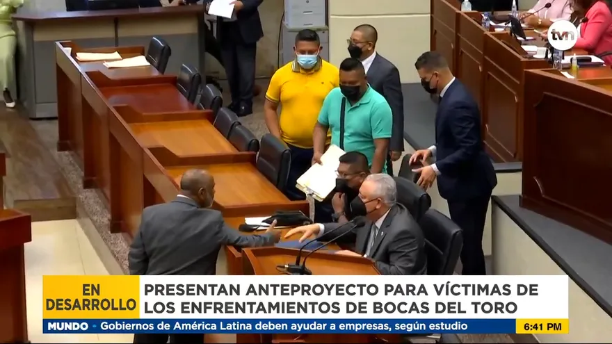 Anteproyecto para extender pensiones afectados en Bocas del Toro