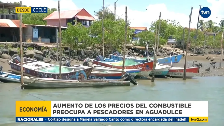 Pescadores de Aguadulce preocupados por el alza de combustibles