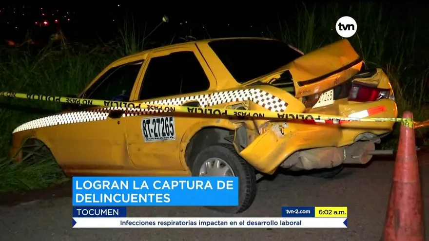 Capturan a delincuente tras robar a pasajero a bordo de un taxi
