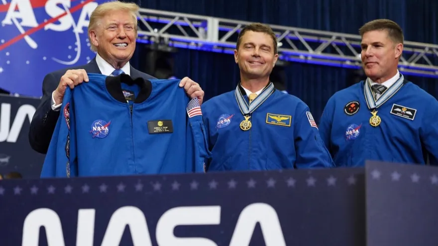 Trump announces creation of U.S. Space Academy