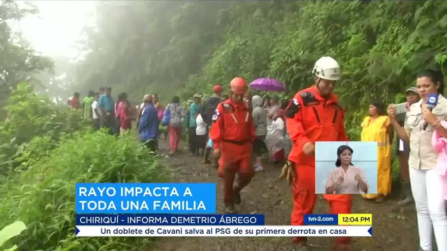 Reportan ahogados y afectados por descargas eléctricas en Chiriquí