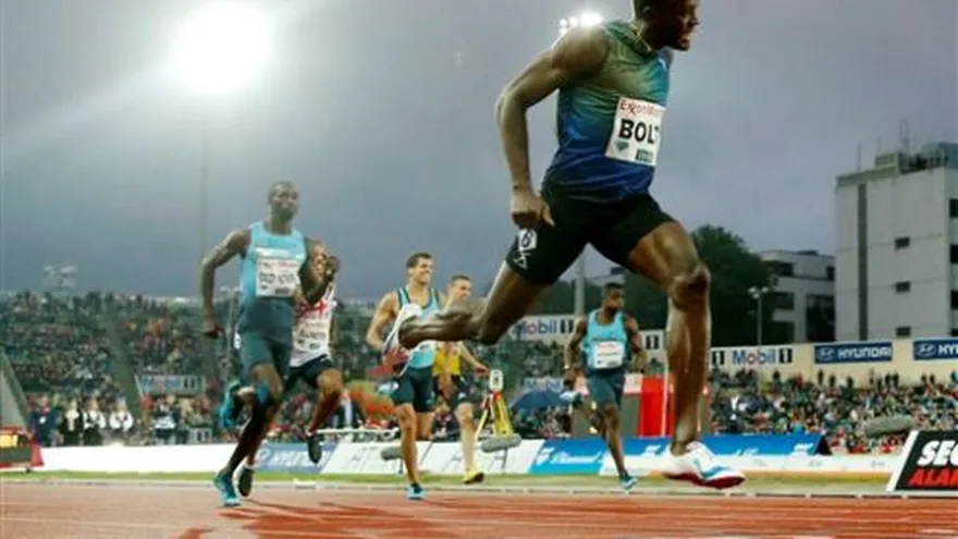 Bolt gana los 200 en Bislett y fija récord local