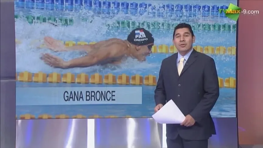 Crespo obtiene medalla de bronce en 100 mts. pecho