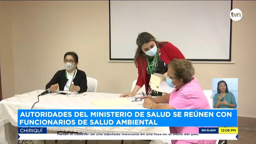 Sostienen reunión para que empresas cumplan con medidas de bioseguridad en Chiriquí