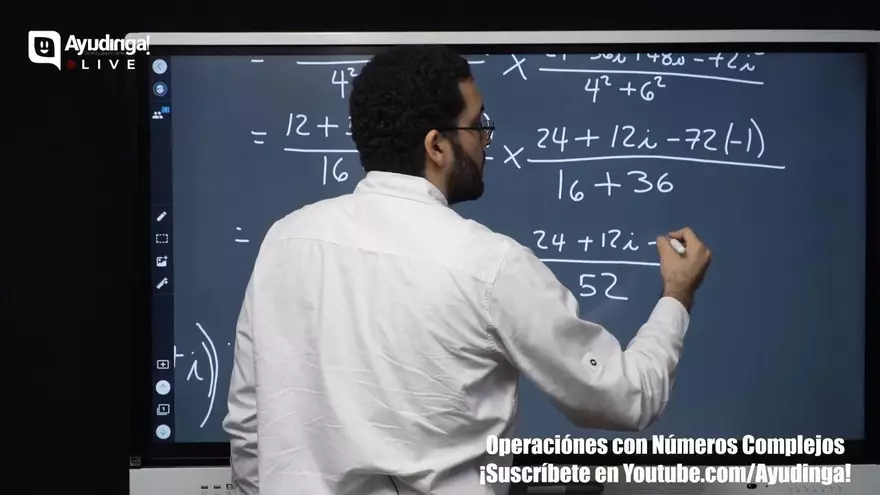 Ayudinga Matemáticas 11° - Operaciónes con Números Complejos - Parte I 1 de julio de 2020