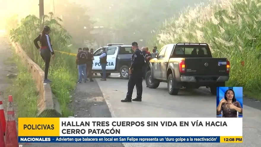 Investigan hallazgo de tres cuerpos sin vida en Kuna Nega