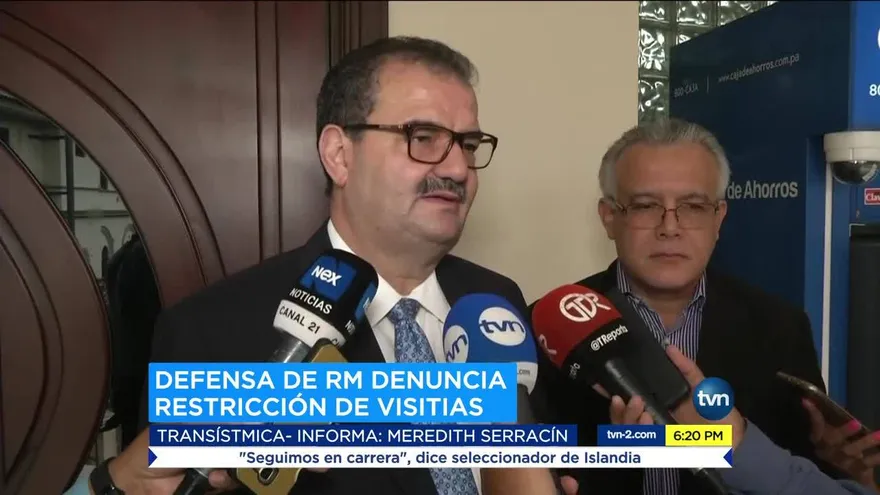 Defensa de Martinelli denuncia restricción de visitas