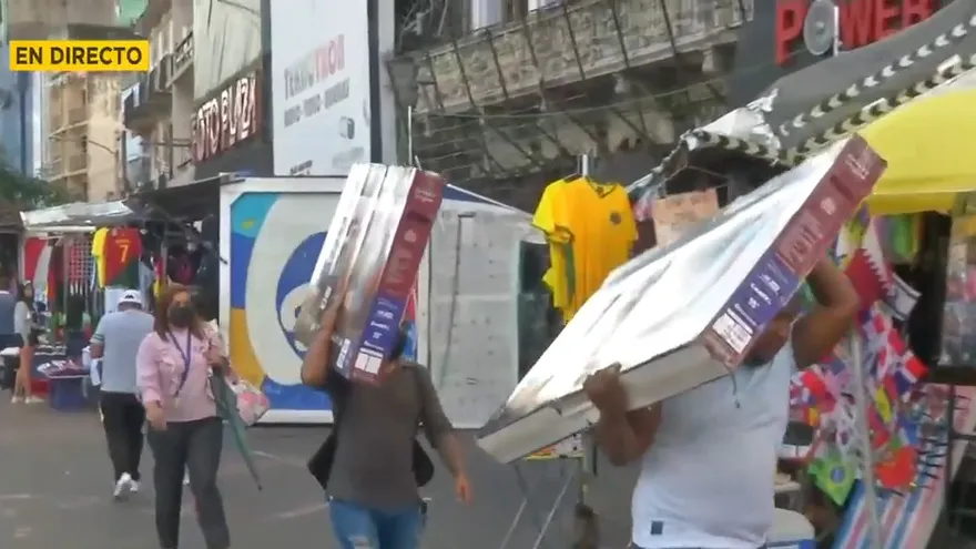 Movimiento comercial en la Central