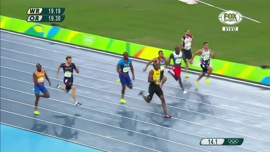 Declaraciones de Alonso Edward tras la final de los 200 mts