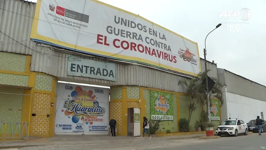 De discoteca a centro médico durante la pandemia