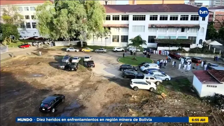 El Minsa aclara tala de árboles en jardines del Hospital Santo Tomás