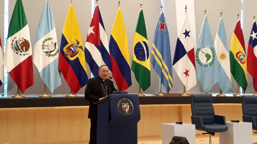 El cardenal Oscar Rodríguez Madariaga