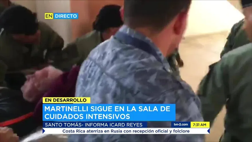 Martinelli se encuentra ‘estable’ en el Santo Tomás