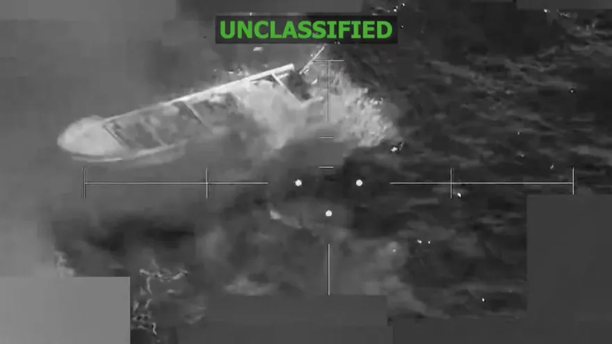 Ataque de Estados Unidos a tres embarcaciones que presuntamente transportaban droga en el Pacífico