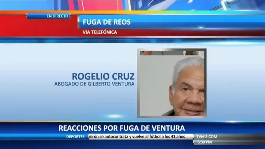Rogelio Cruz desconoce si dejará de ser el representante legal de Gilberto Ventura