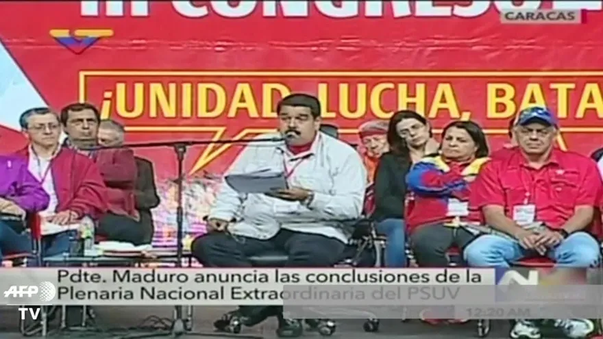 Maduro: "No es tiempo de cohabitación con la oposición"
