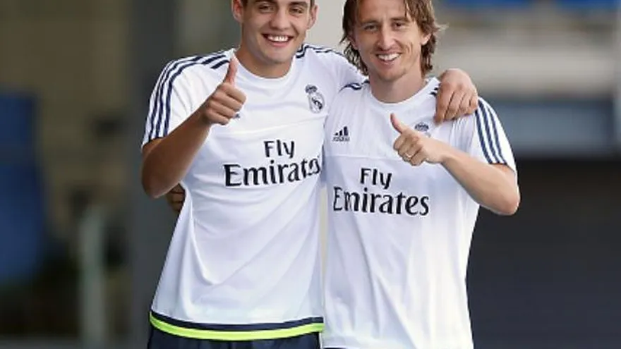Kovacic y Modric.