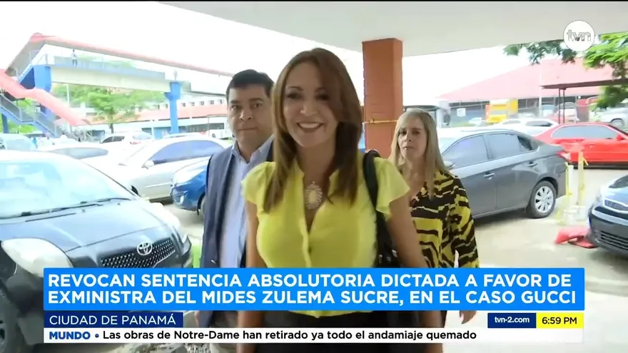 Revocan sentencia absolutoria dictada a favor de Zulema Sucre