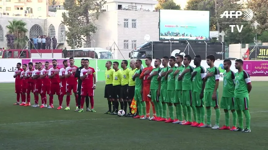 Primer choque entre clubes de territorios palestinos