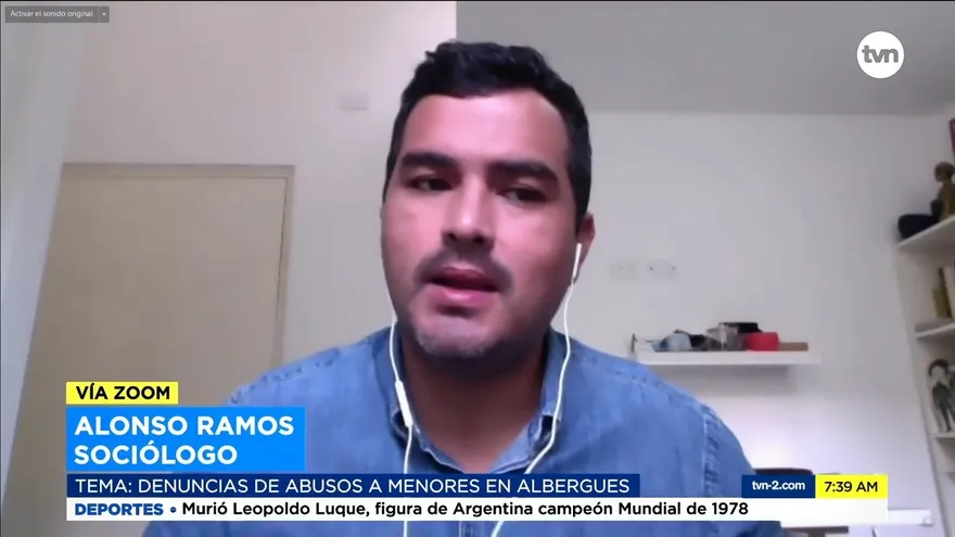 Sociólogo investigador se refiere al caso de los niños maltratados en albergues