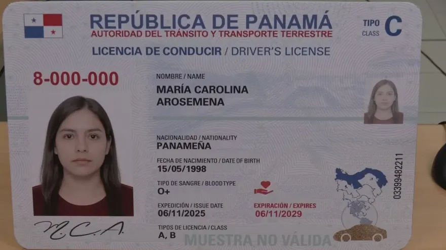 Nuevo diseño de la licencia de conducir se pondrá en marcha el 6 de noviembre.