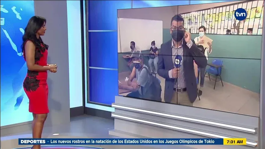 Jóvenes son los protagonistas de la vacunación por barrido en Instituto América