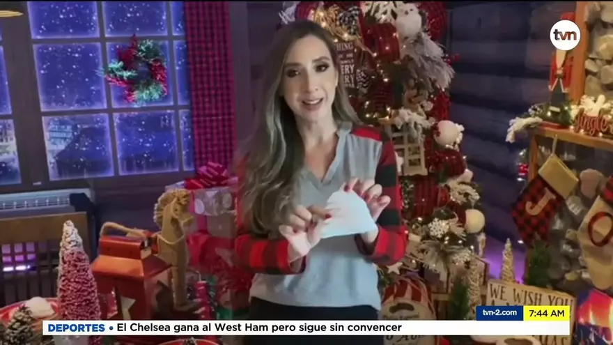Male y la cabaña de Navidad