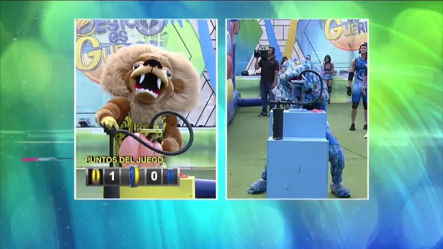 ¡Sorpresa! Las mascotas jugaron el viernes y le dieron puntos a sus equipos en circuito de obstáculos