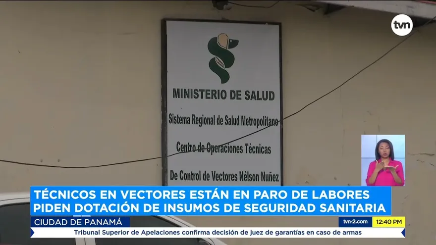 Personal de vectores se mantienen en paro por falta de insumos de seguridad