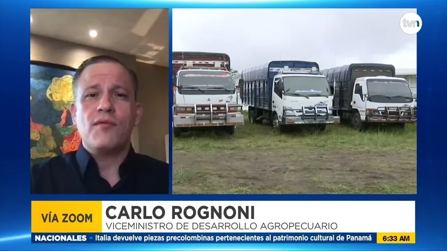 Carlo Rognoni habla sobre las reuniones con transportistas de carga de alimentos