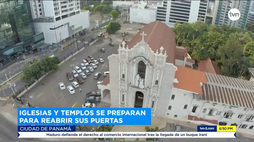 Iglesias Católicas solo permitirán el ingreso al 25% de su capacidad