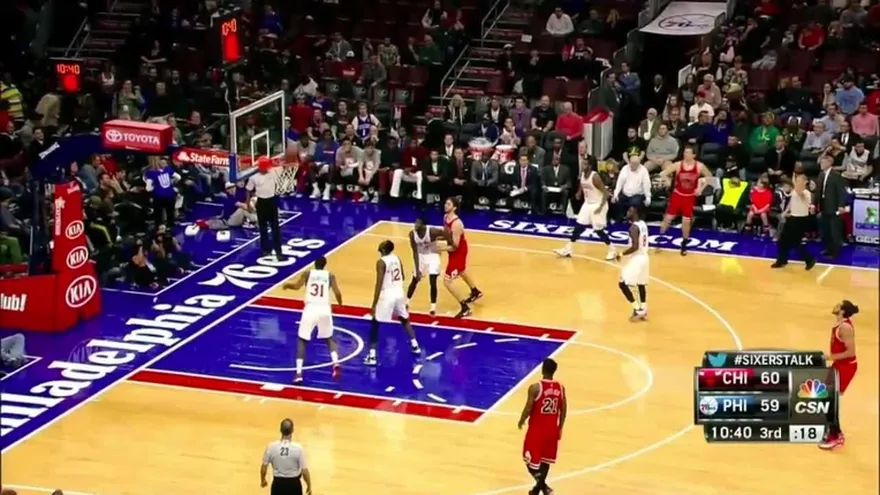 Resumen / Chicago Bulls 118-115 a los Philadelphia 76ers